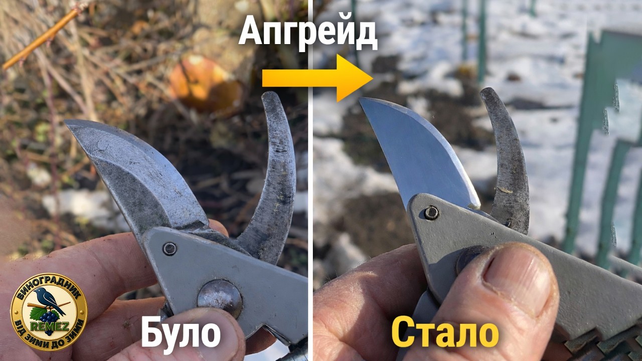 Апгрейд секатора з AliExpress