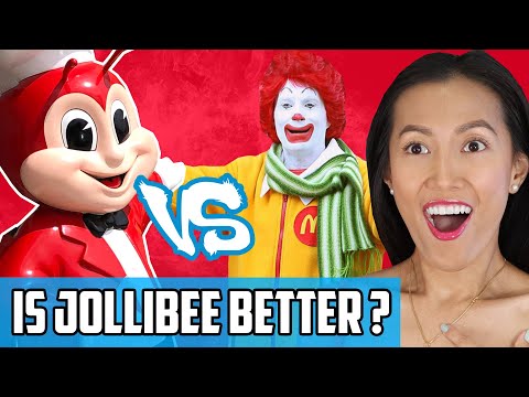 Why Jollibee Is Better Than McDonalds Reaction | Strictly Dumpling Goes To The Philippines Find Out!