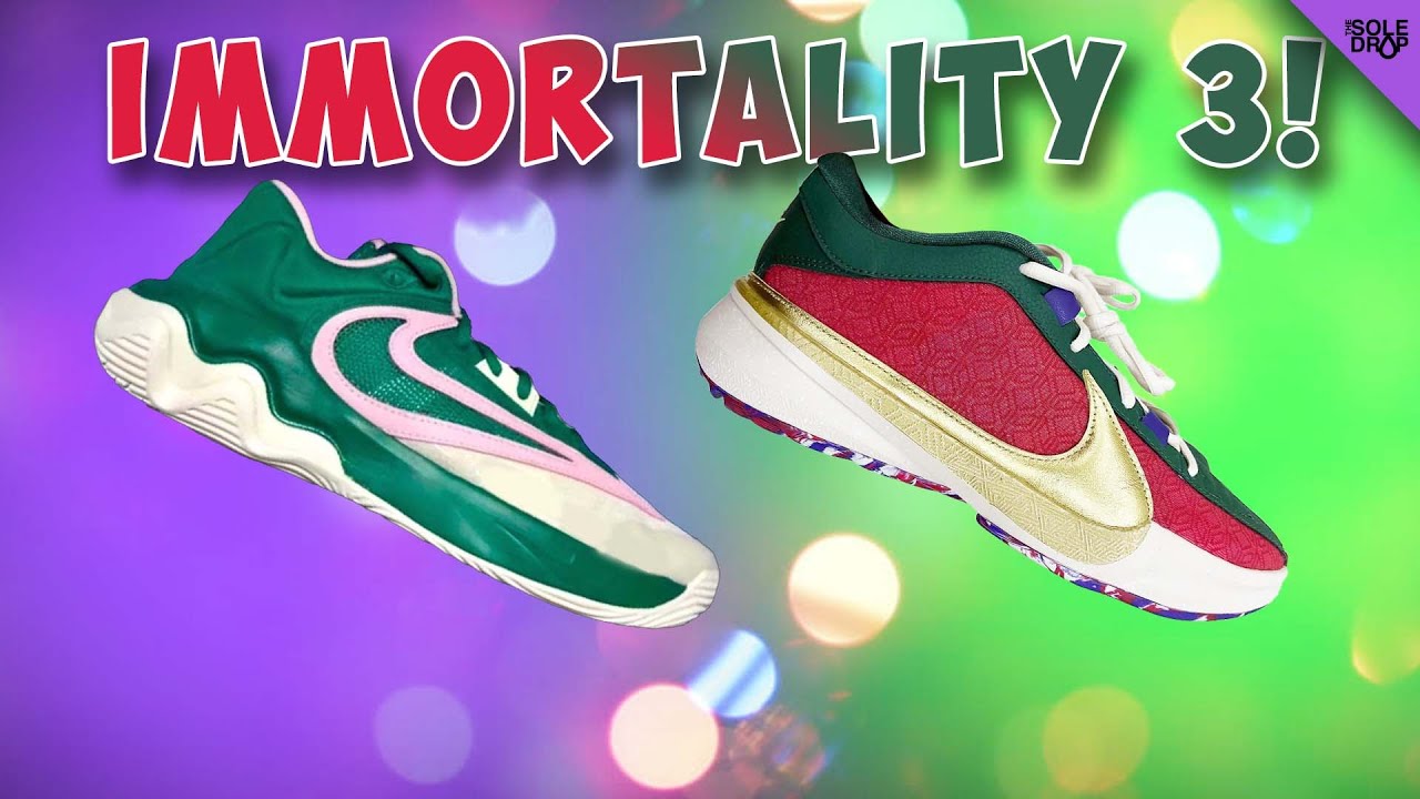 Nike Giannis Immortality 3 & Zoom Freak 5 LEAKS! Better Pics! - YouTube