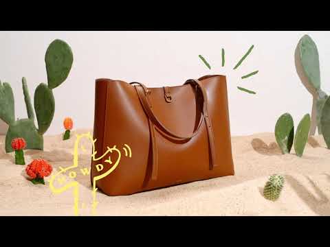 Introducing The Kier Cactus Leather Tote