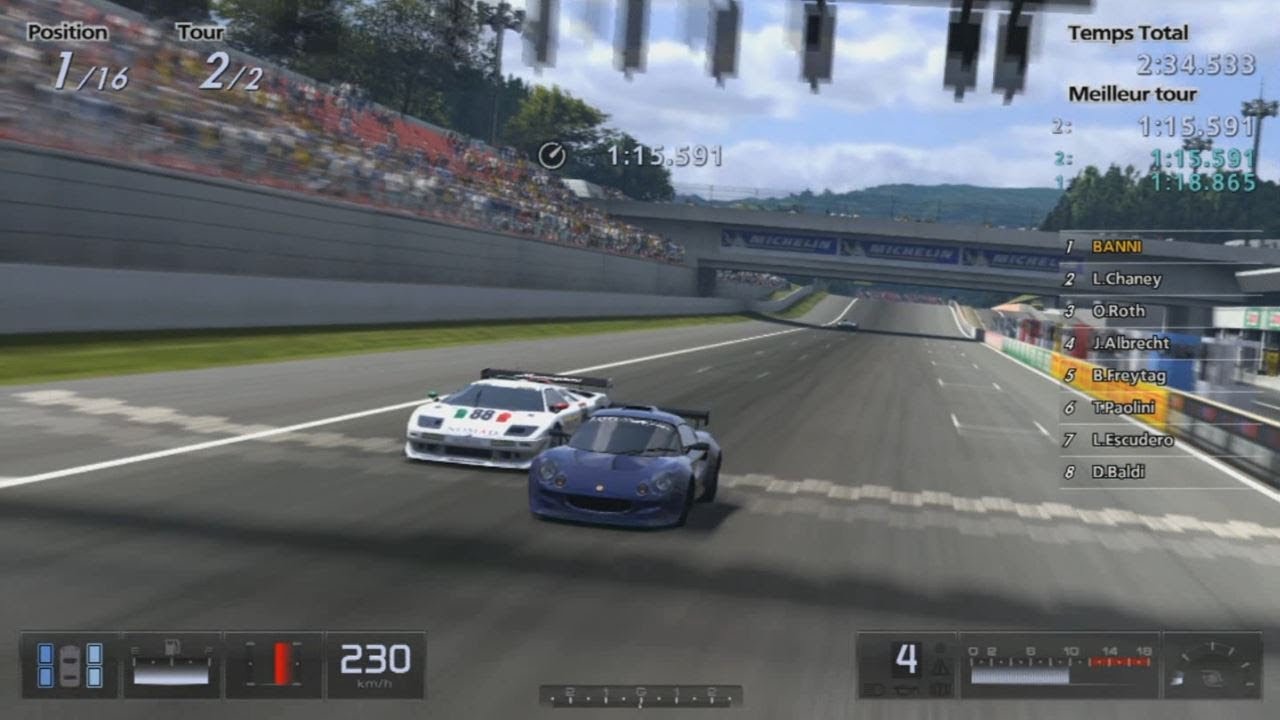 Gran Turismo 5 - Lotus Motor Sport Elise '99 (HYBRID) PS3 Gameplay