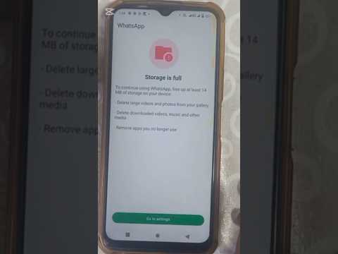 Whatsapp Storage is