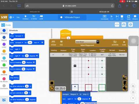 Doing Disk Mover in vr.vex.com