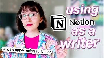 Notion gebruiken als schrijver | Scrivener vervangen door Google Docs + Notion