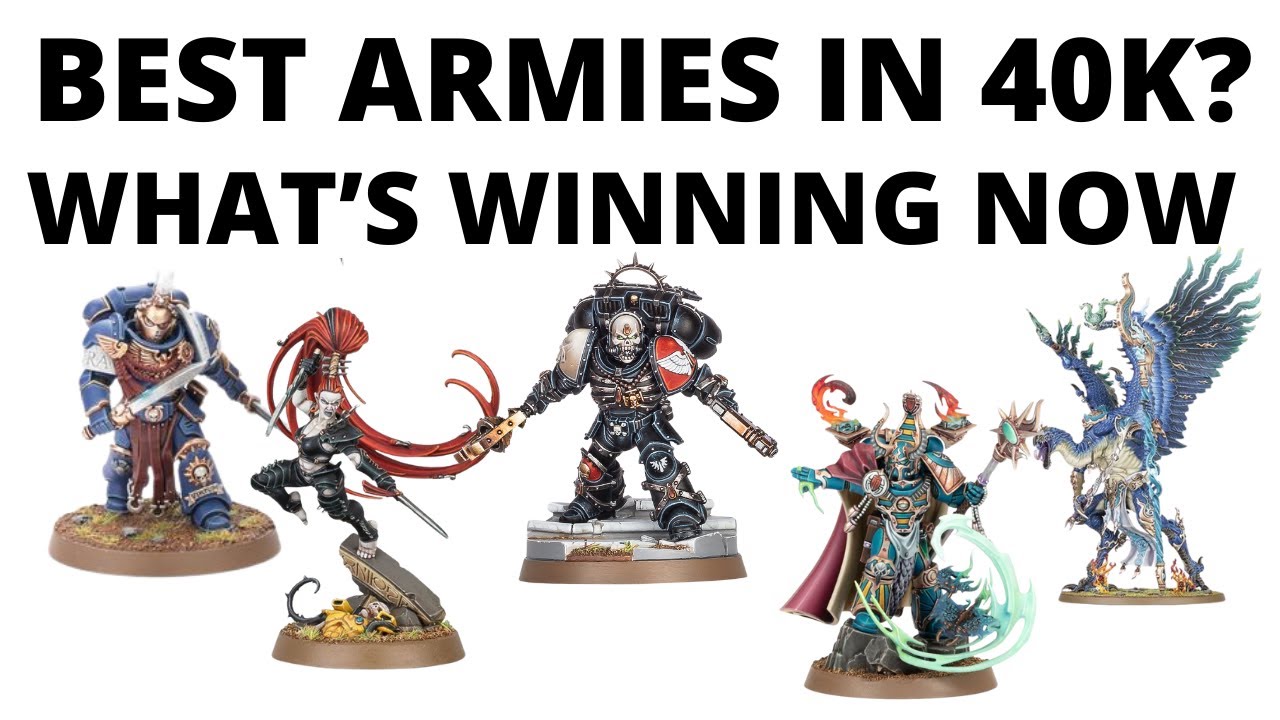 What's Winning in Warhammer 40K Right Now? Win Rate, Tournament ...