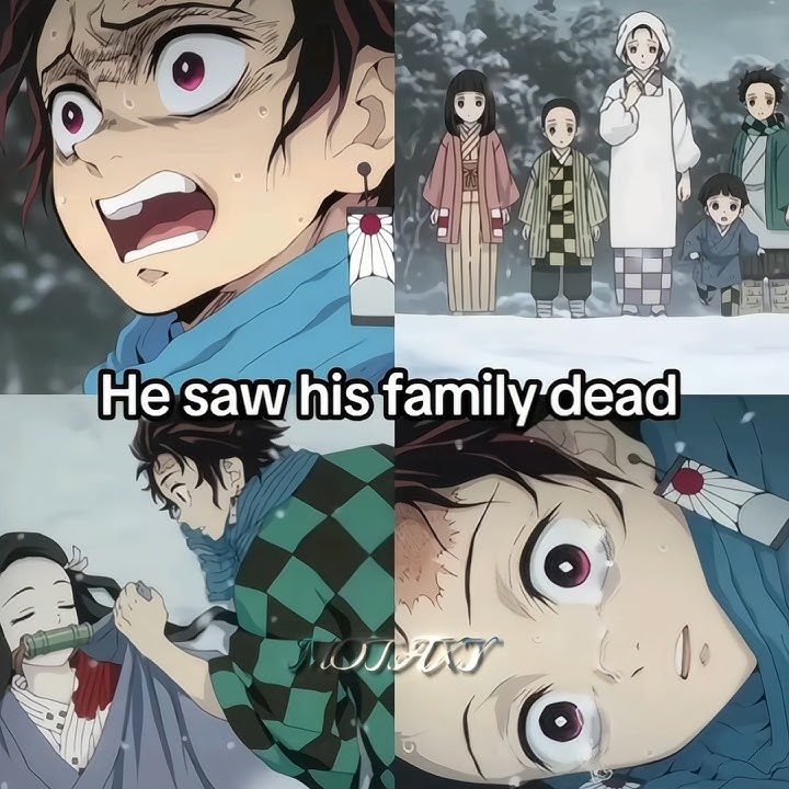 She saw everything😞💔... #kny #tanjiro #nezuko #summertimesadness #fyp