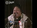 Mujhko to barbaad kiya hai  nusrat fateh ali khan short clip