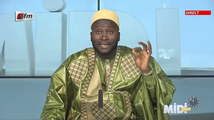 🔴TFM LIVE :  #Midi+ AVEC OUSTAZ MODOU FALL