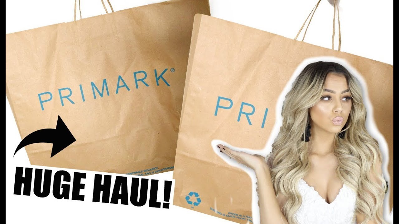 PRIMARK IS LIT YOU SHOULD WATCH THIS HUGE TRY ON HAUL YouTube