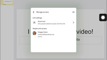 How to Insert a Video into Google Slides using an iPad