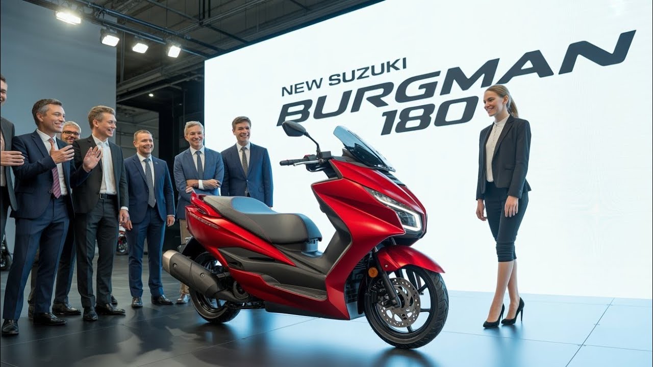Представлен новый Suzuki Burgman 180 2025 года 😱 Роскошный скутер с мощностью, сравнимой с мотоци...