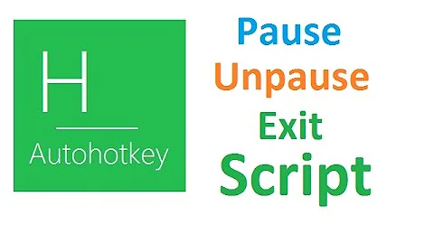 autohotkey  pause|turn off script