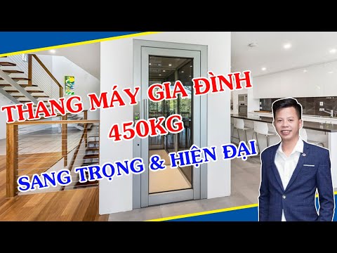 Video THANG MÁY GIA ĐÌNH 450KG - THIẾT KẾ HIỆN ĐẠI - SANG... - youtube