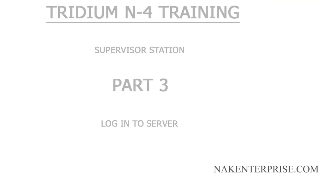 Niagara N4 Create Supervisor Station - preview