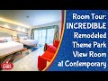 NEW Disney's Contemporary Resort Incredibles Themed Remodeled Room Tour - Tower Theme Park View