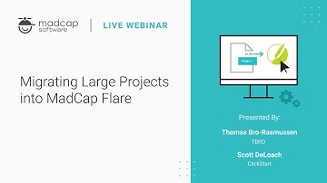 Migrating Large Projects into MadCap Flare