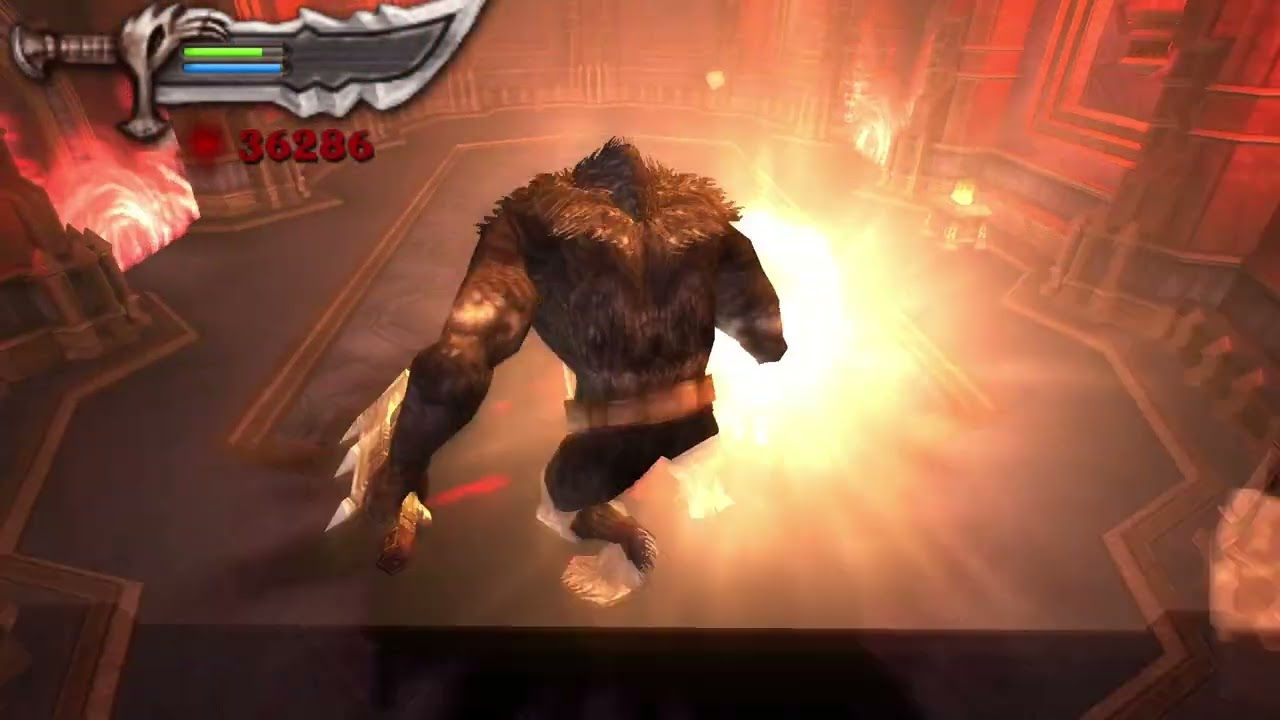 Audio testing while playing God of War CoO on God mode