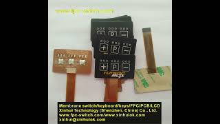membrane switch,keyboard ,keypad,button,silver circuit. www.fpc-switch.com. xinhui@xinhuiok.com