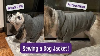 Pattern Review and Walkthrough for a Dog Jacket | Mccalls 7816 Pattern | Sew a Dog Coat | Sew w/Knit