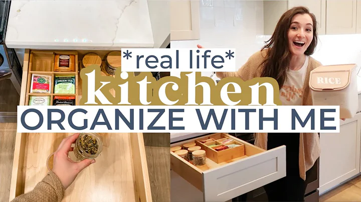 REMODELED KITCHEN ORGANIZE W/ ME! + brutally hones...