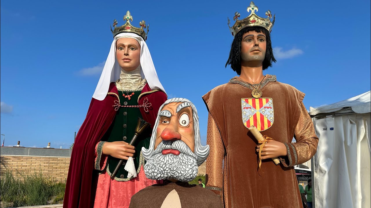 Gegants de L’Hospitalet de l’Infant - Processó de la Verge del Carme 2024