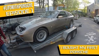 Starting My Incredible Porsche 944 Adventure: Saving Abandoned Porsche 944 Project (ep.1)