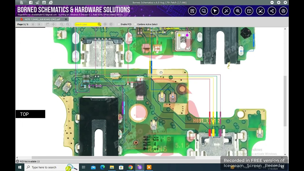 Infinix Not 7 X690 Charging Strip Problem Solution | Sub Board Charging Ways & Jumper Repair