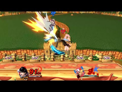 同じルート【スマブラSP】【ベヨネッタ】