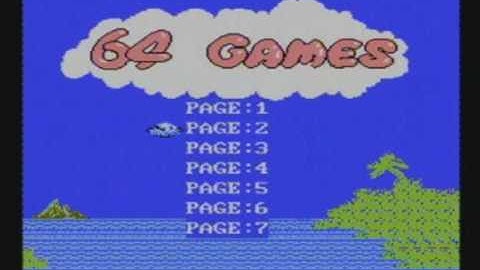 Famicom/NES Multicart 64in1