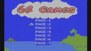 Famicom/NES Multicart 64in1 @NESWORLDdotCOM