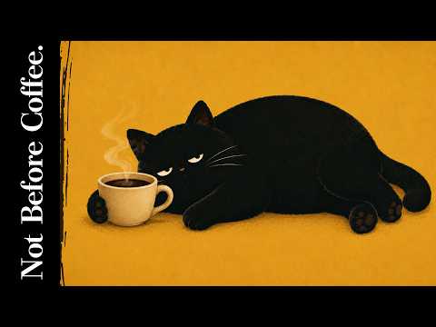 Not Before Coffee. – Vintage Noir Jazz for slow coffee & Black Cat