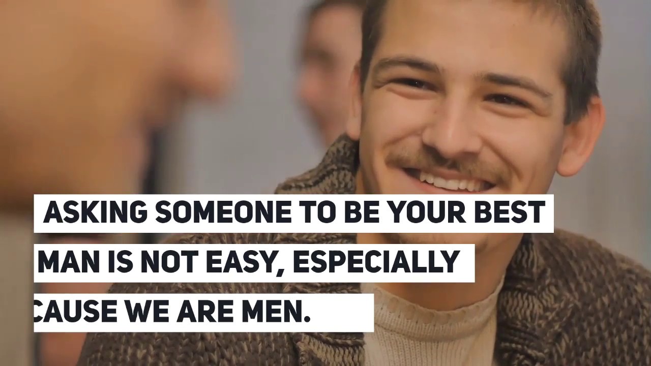 How to Ask Someone to be your Groomsman - YouTube
