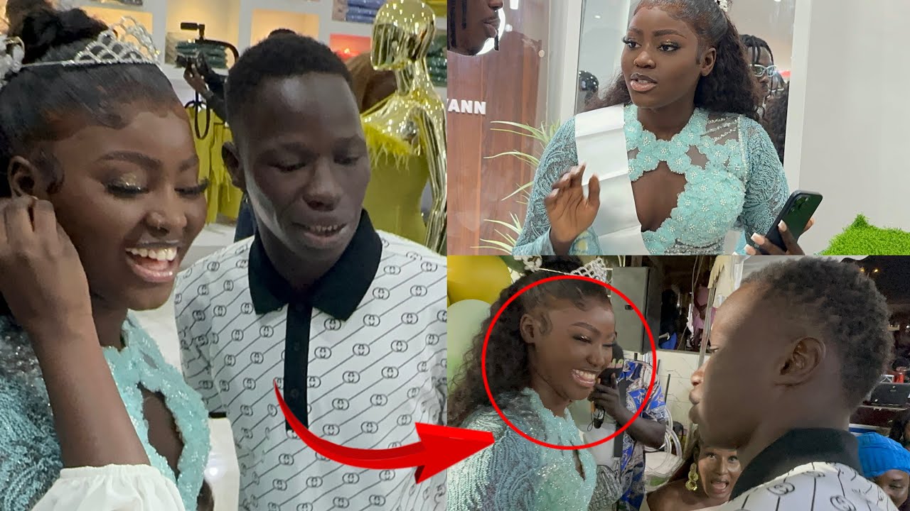 Inauguration Boutique: Fatou Ndiaye et Kodda tik tokeur Mauritanien se Retrouve en fin..Après Drague