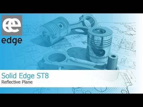 Solid Edge ST8 - Reflective plane