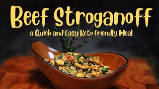 Beef Stroganoff A Low Carb Keto Friendly 20 Minute Meals Recipe