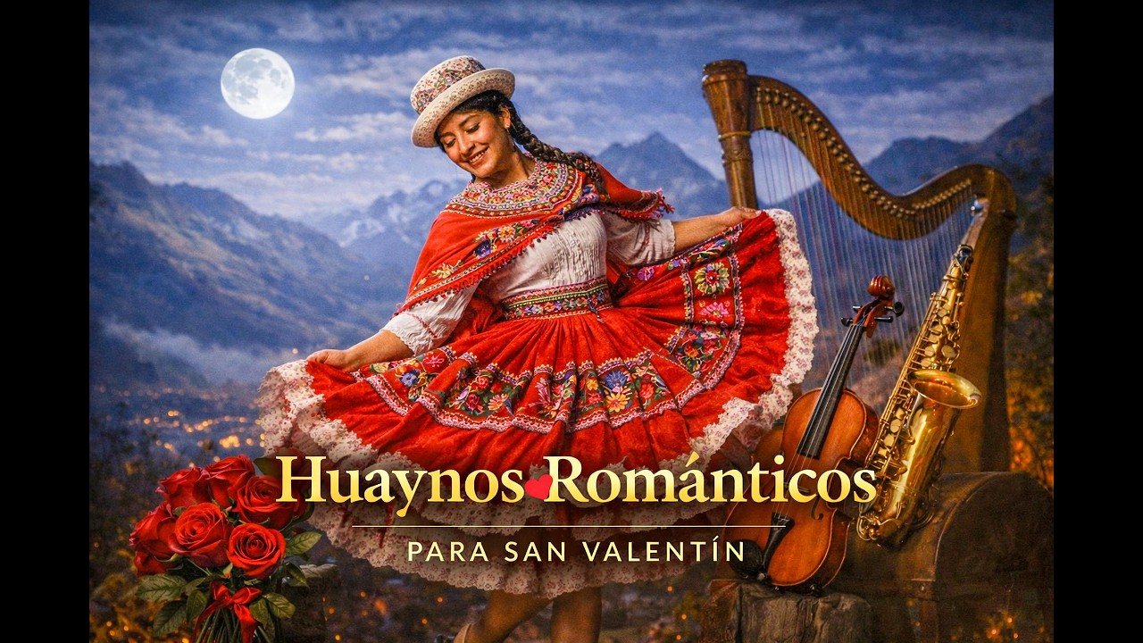 Huaynos Románticos para San Valentín 💖 | Saxo y Violín