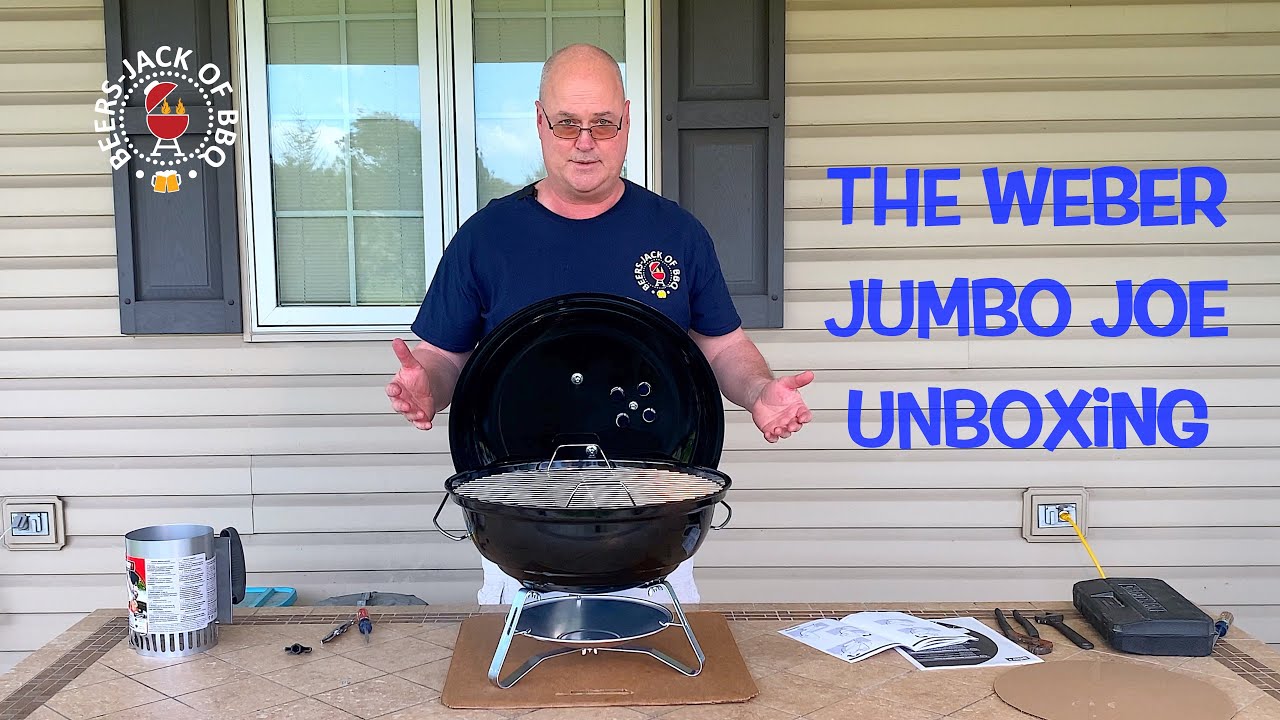 Unboxing! er Jumbo Joe! SnS Grills Charcoal Basket! er 7447