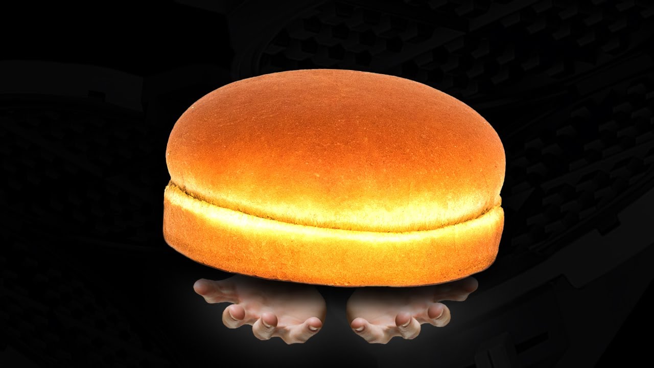 Hamburger Bun 🍔 WAFFLE 