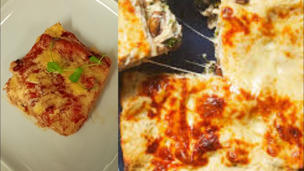 Chicken Lasagne Recipe/ Cheesy Chicken Lasagna YouTube