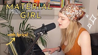 Video thumbnail of "Material Girl - Madonna (cover)"