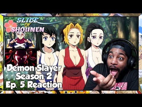 Demon Slayer Season 2 Episode 5 Reaction | WE MEET TENGEN'S 3 WIVES AND ALL 3 OF THEM ARE GORGEOUS!