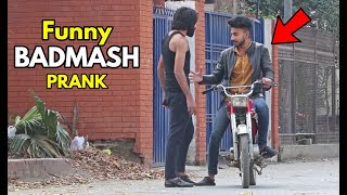 Funny Badmash on Roads Prank | LahoriFied Pranks