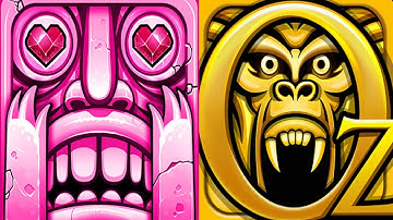 Temple Run 2 Blazing Sands VS Temple Run Oz Android iPad iOS Gameplay HD