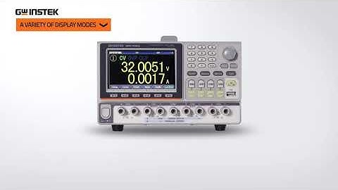 GW Instek- GPP Series Multi Channel Programmable DC Power Supply