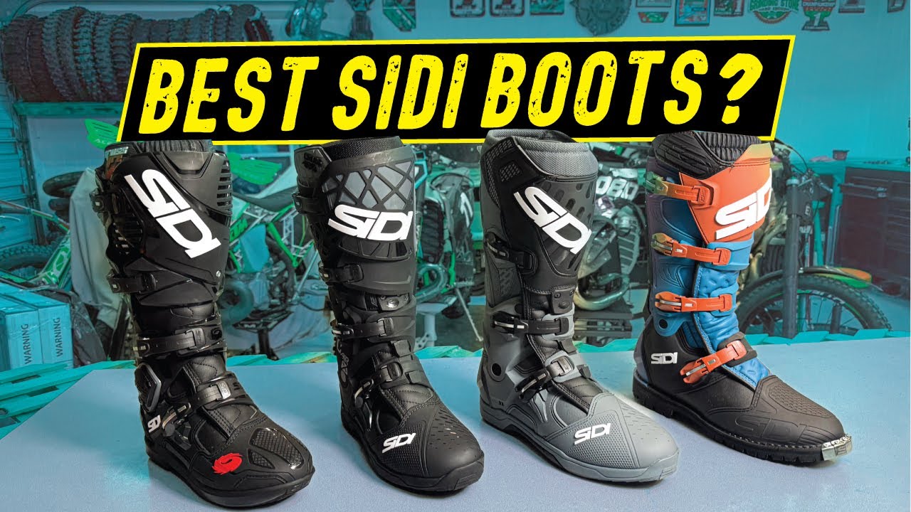 Какие ботинки Sidi лучше всего подходят для эндуро? Cross Air X, Crossfire и X Power