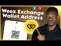 How to Find Your Weex Wallet Address - Weex Exchange Tutorial