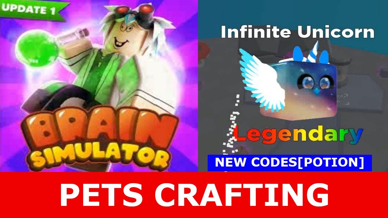 new-update-pet-crafting-and-new-codes-brain-simulator-roblox-youtube