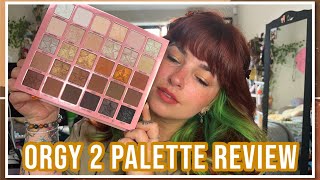 Orgy 2 Palette Review | Jeffree Star Cosmetics