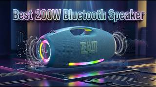 Best 200w Bluetooth Speaker 2026  Loudest Bass U0026 Sound Quality