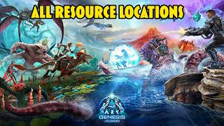 All Resource Locations in Genesis 1 for Ark Survival Ascended